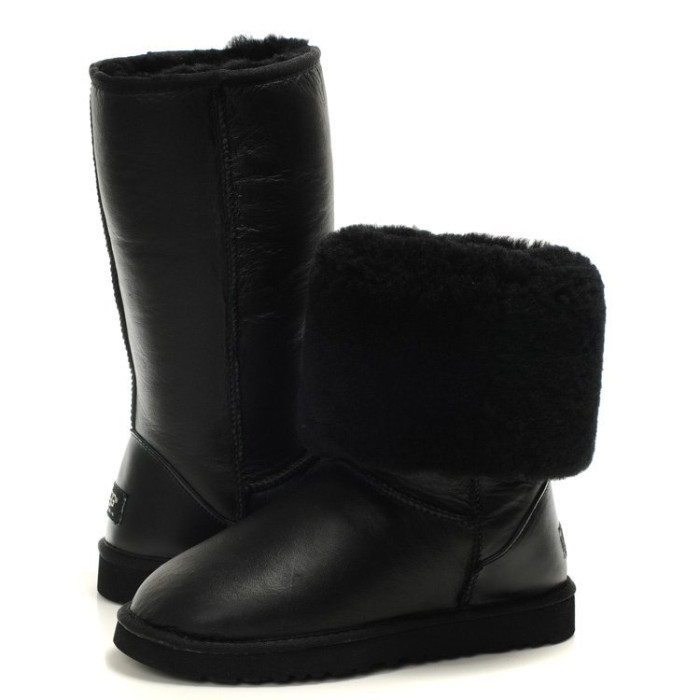 UGG Australia Classic Tall II Boot Leather Black