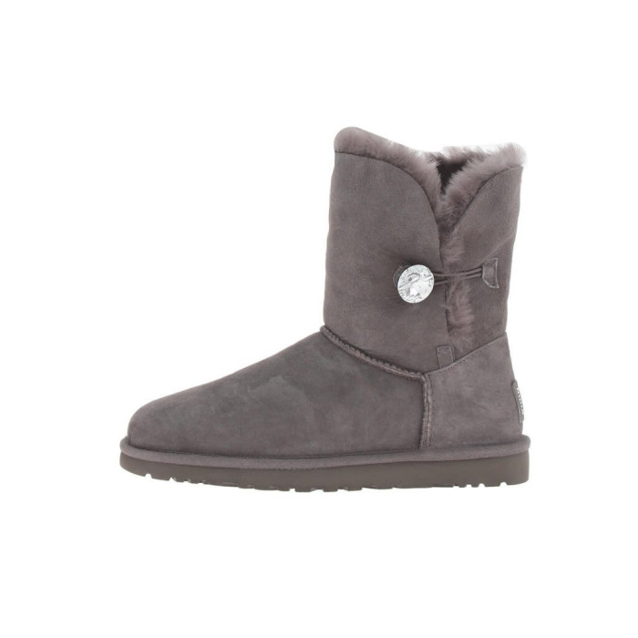 UGG Australia Bailey Button Bling Boot Grey