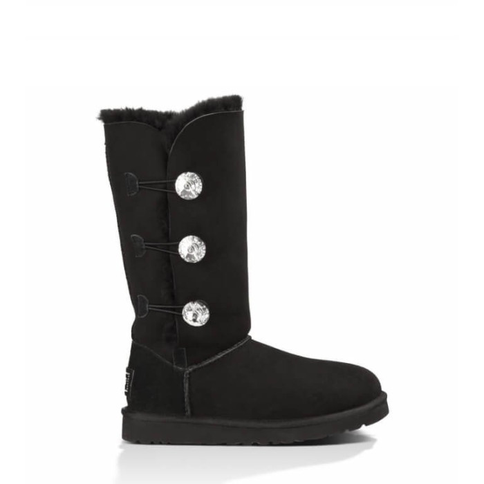 UGG Australia Bailey Button Triplet  II Boot Bling Black