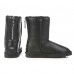 UGG Australia Classic Short Zip Metallic Black
