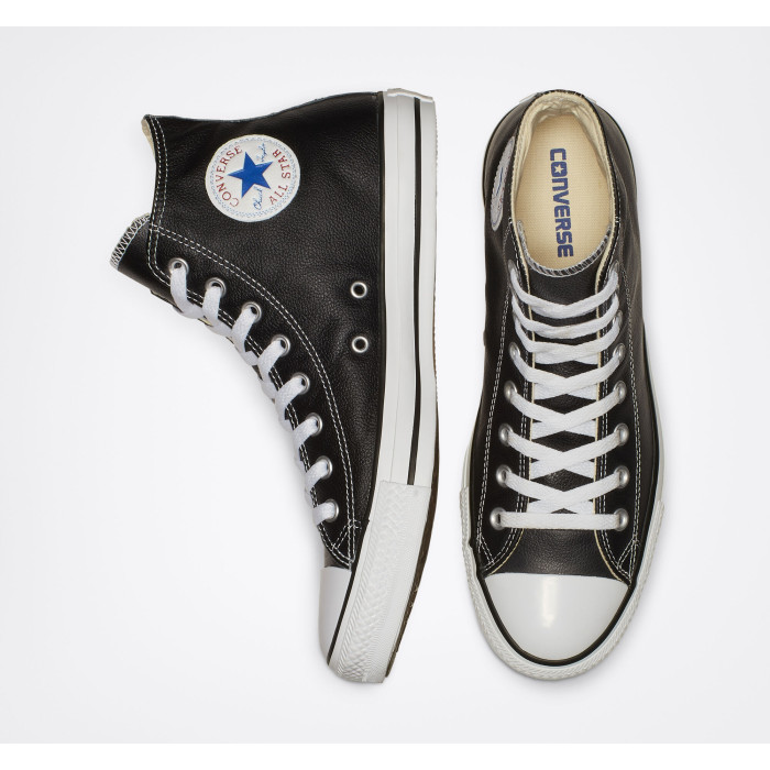 Кеди Converse Chuck Taylor All Star Leather Black 132170C