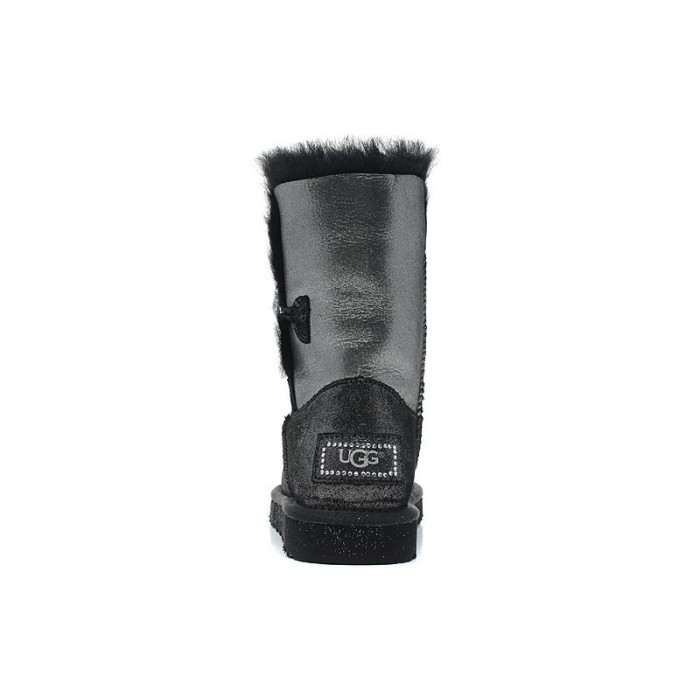 UGG Australia Bailey Button II Boot Leather I Do Black