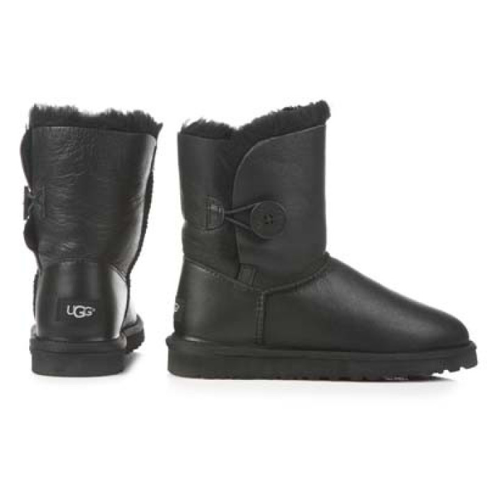 UGG Australia Bailey Button Metallic Black