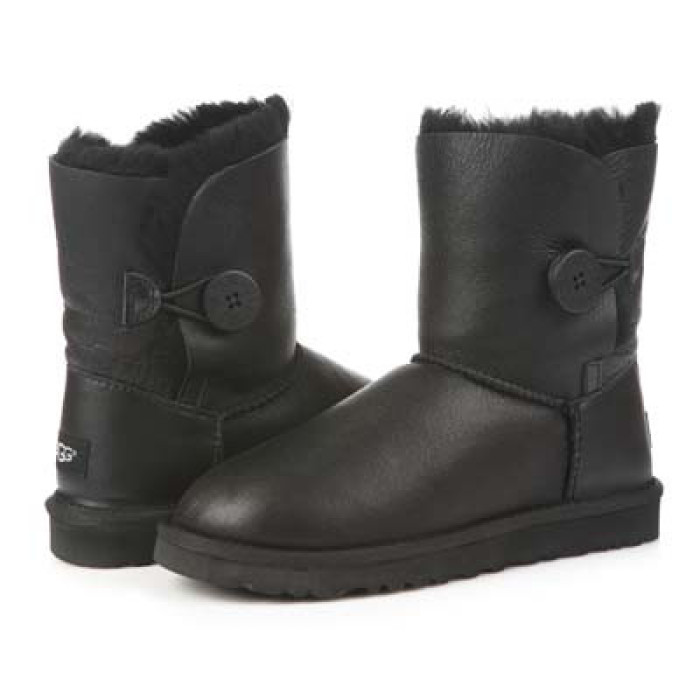 UGG Australia Bailey Button Metallic Black