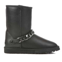 UGG Australia Classic Chain Short Metallic Black