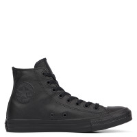 Кеды Converse Chuck Taylor All Star Leather Black Mono 135251C