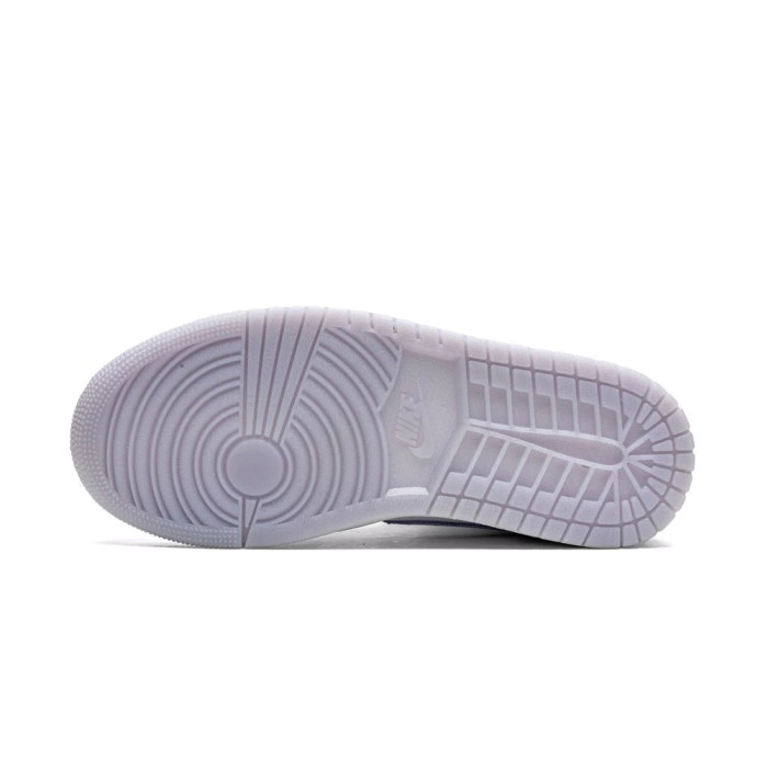 Nike Air Jordan 1 Mid Wolf Grey Aluminum (BQ6472-105)