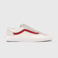 Vans Old Skool Style 36 Marshmallow / Racing Red